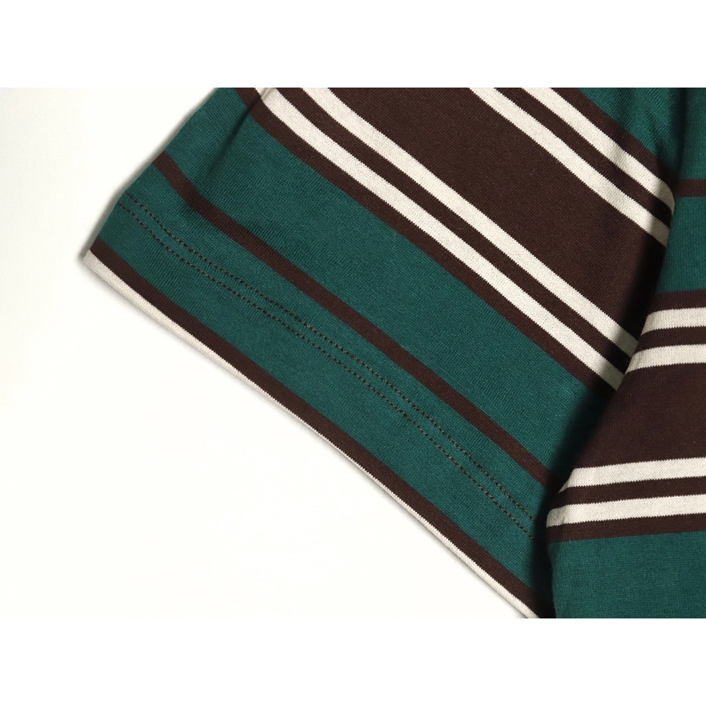 Prada Green Stripe Pocket Short Sleeve TShirt,cheap Prada