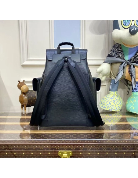 Louis Vuitton Supreme Christopher Backpack Bags M41709 33X13X45cm,cheap Louis Vuitton Bags