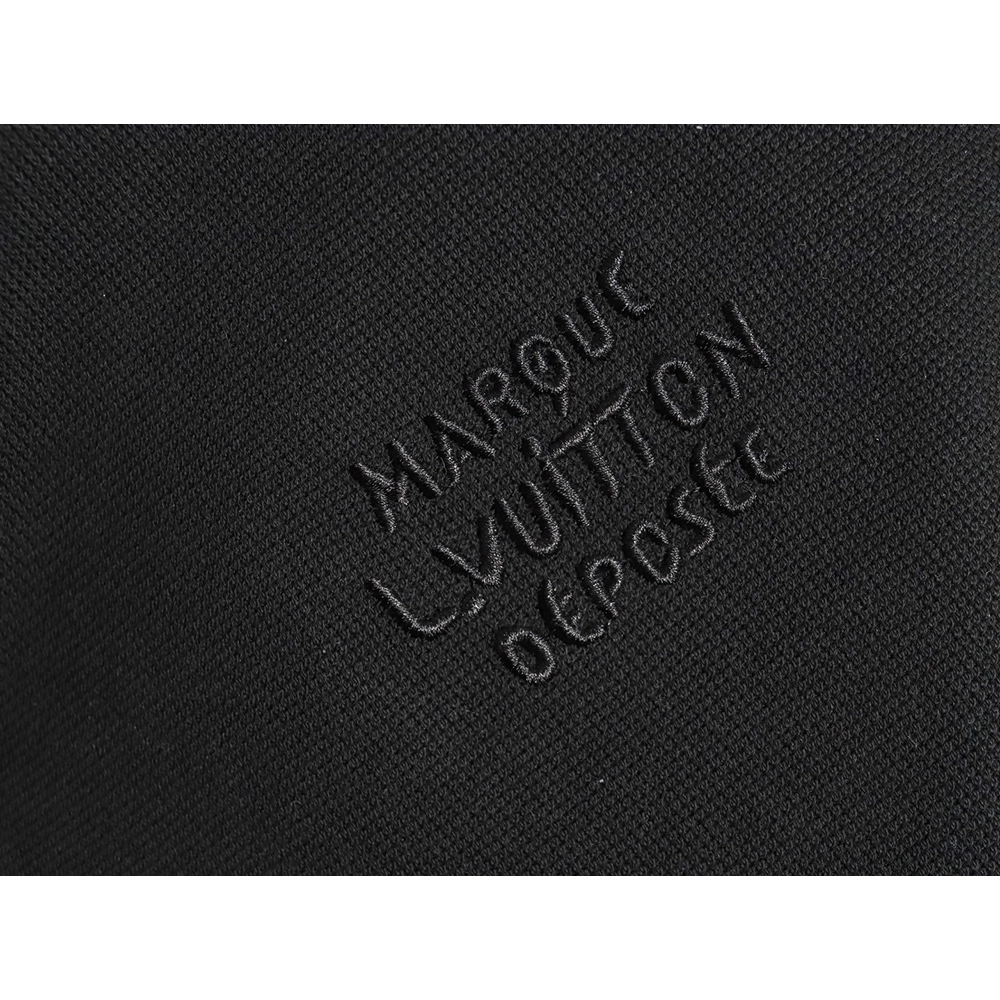 Louis Vuitton embroidered signature short-sleeved polo shirt TSK1,Louis Vuitton