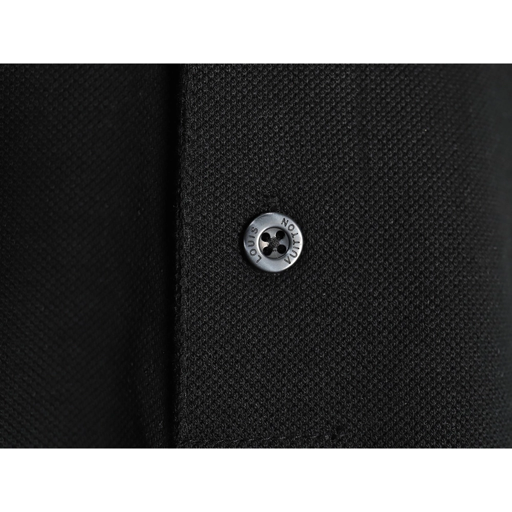 Louis Vuitton embroidered signature short-sleeved polo shirt TSK1,Louis Vuitton