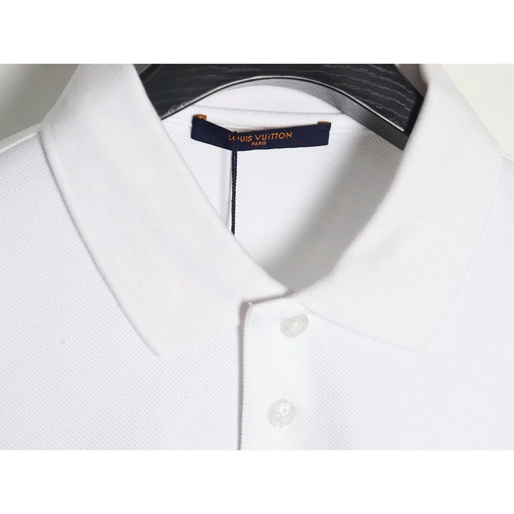 Louis Vuitton embroidered signature short-sleeved polo shirt,Louis Vuitton