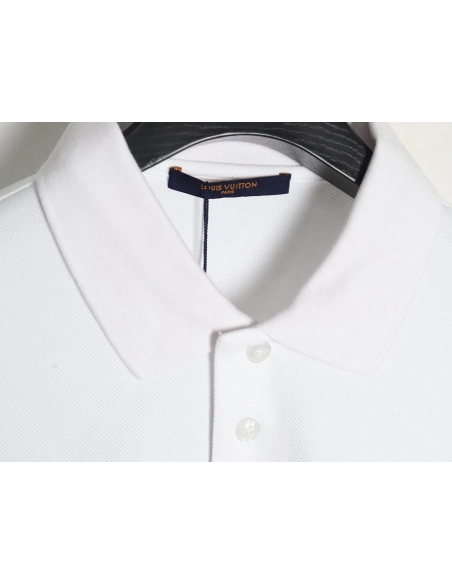 Louis Vuitton embroidered signature short-sleeved polo shirt,Louis Vuitton