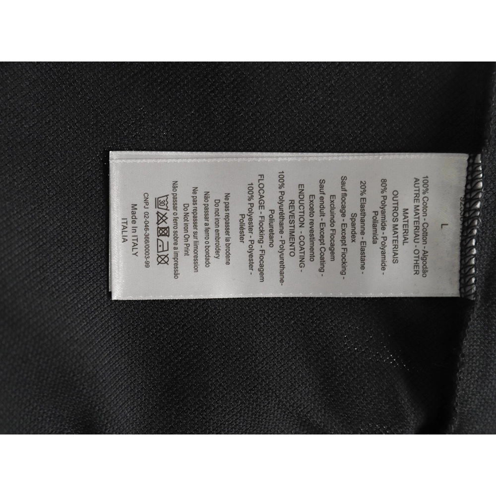 Dior embroidered lettering signature short sleeve polo shirt TSK1,Dior