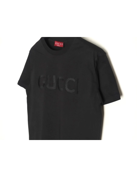 Gucci obscure embroidered letter short sleeves TSK1,Gucci