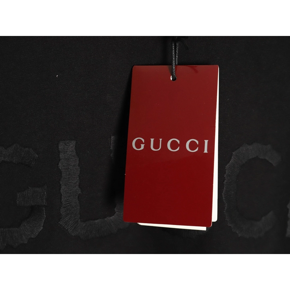 Gucci obscure embroidered letter short sleeves TSK1,Gucci