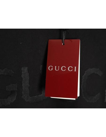 Gucci obscure embroidered letter short sleeves TSK1,Gucci