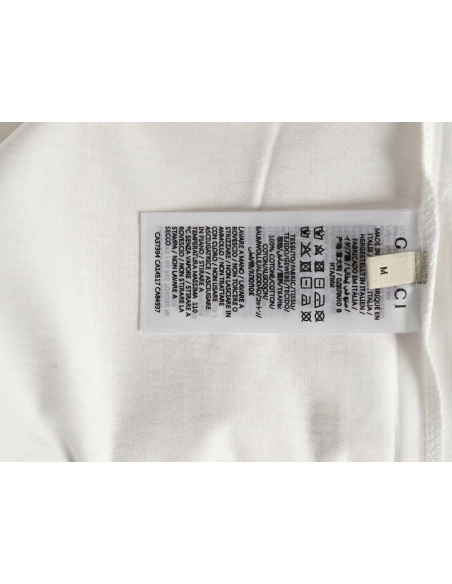 Gucci obscure embroidered letter short sleeves,Gucci