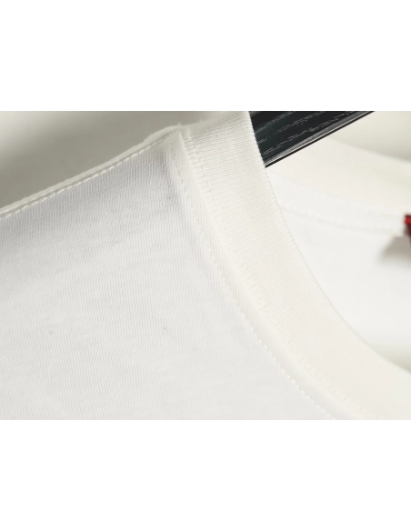 Gucci obscure embroidered letter short sleeves,Gucci