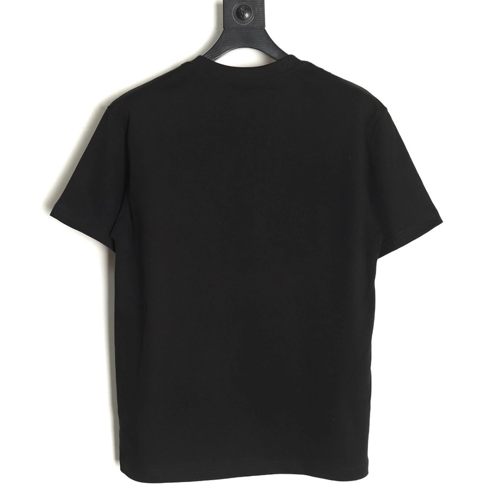 Gucci lines embroidery letters logo short sleeves TSK1,Gucci