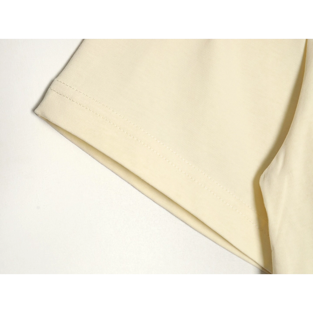 Gucci lines embroidery letters logo short sleeves,Gucci