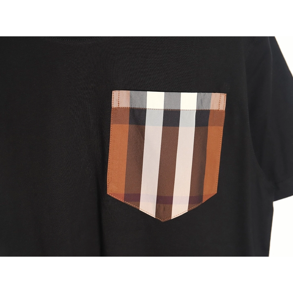 Burberry Classic Check Pocket Short Sleeve T-Shirt TSK1,Burberry