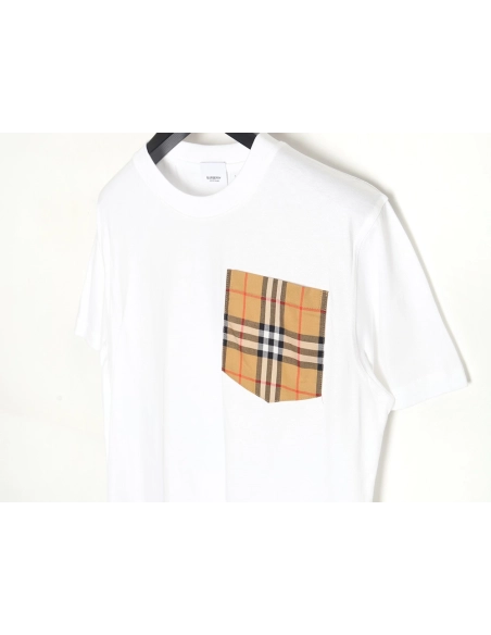 Burberry Classic Check Pocket Short Sleeve T-Shirt,Burberry