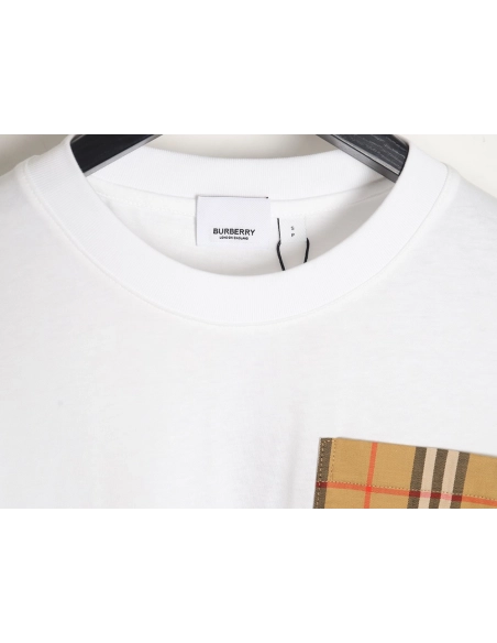 Burberry Classic Check Pocket Short Sleeve T-Shirt,Burberry