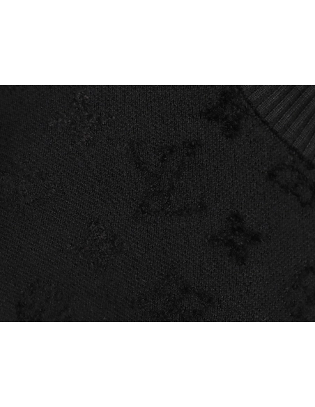 Louis Vuitton jacquard patchwork knitted short-sleeved T-shirt,Louis Vuitton