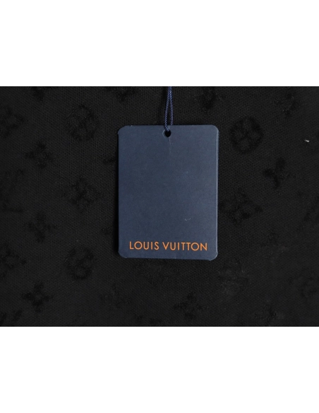 Louis Vuitton jacquard patchwork knitted short-sleeved T-shirt,Louis Vuitton