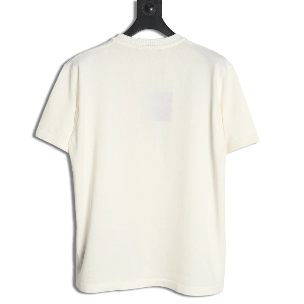 Louis Vuitton rope embroidery knitted short-sleeved T-shirt,Louis Vuitton
