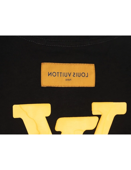 Louis Vuitton letter print logo short sleeves TSK1,Louis Vuitton