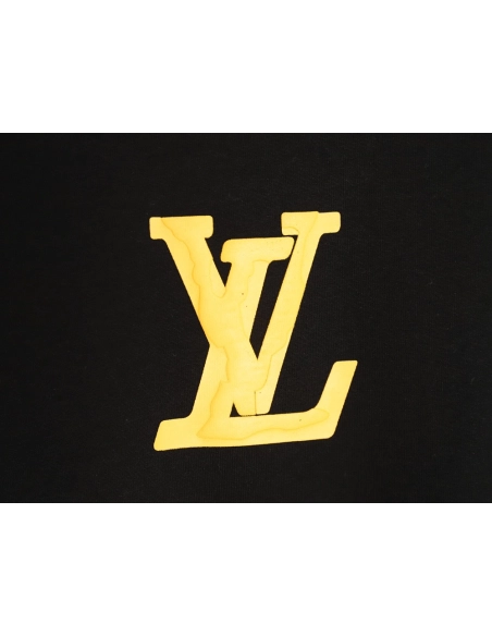 Louis Vuitton letter print logo short sleeves TSK1,Louis Vuitton