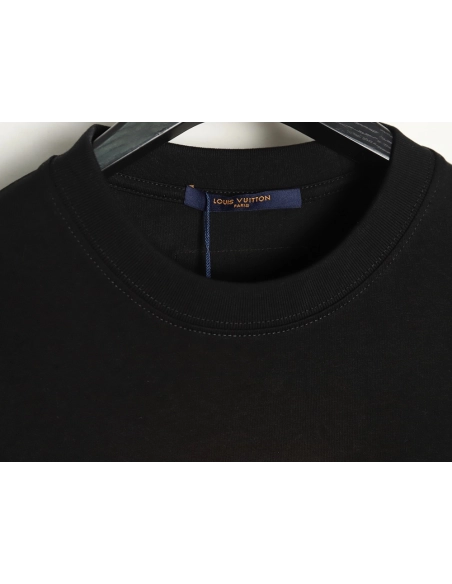 Louis Vuitton letter print logo short sleeves TSK1,Louis Vuitton