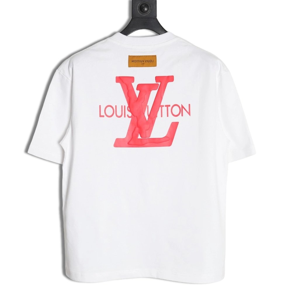 Louis Vuitton letter print logo short sleeves,Louis Vuitton