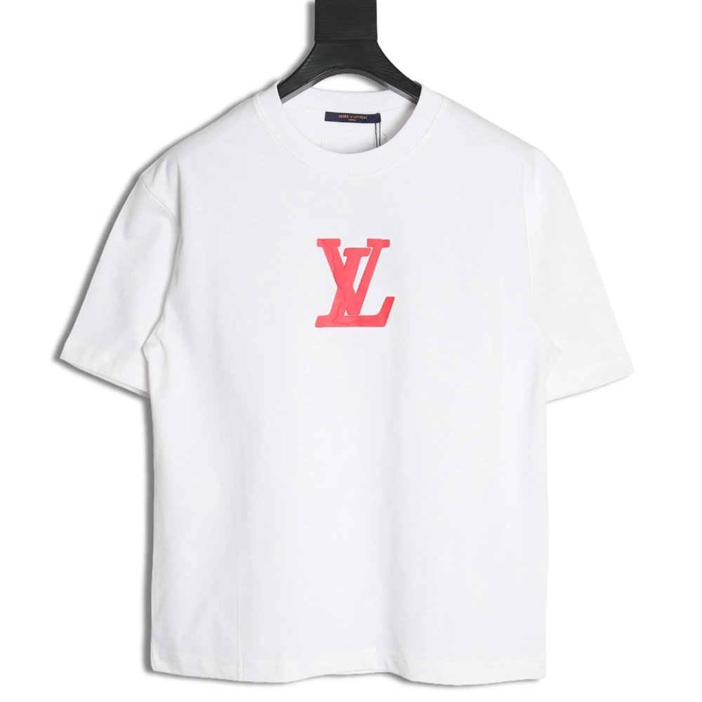Louis Vuitton letter print logo short sleeves,Louis Vuitton