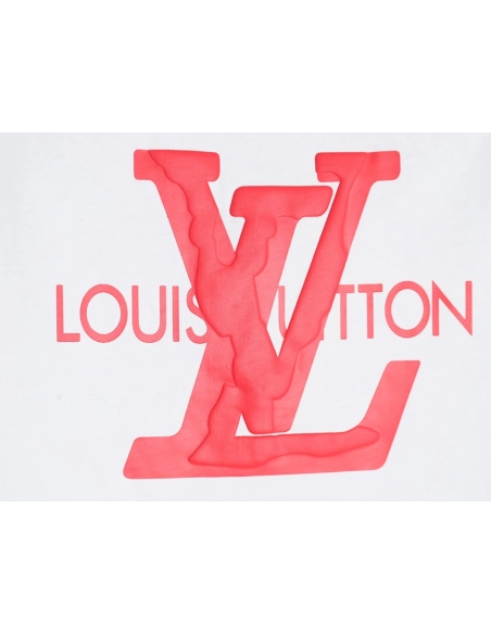 Louis Vuitton letter print logo short sleeves,Louis Vuitton