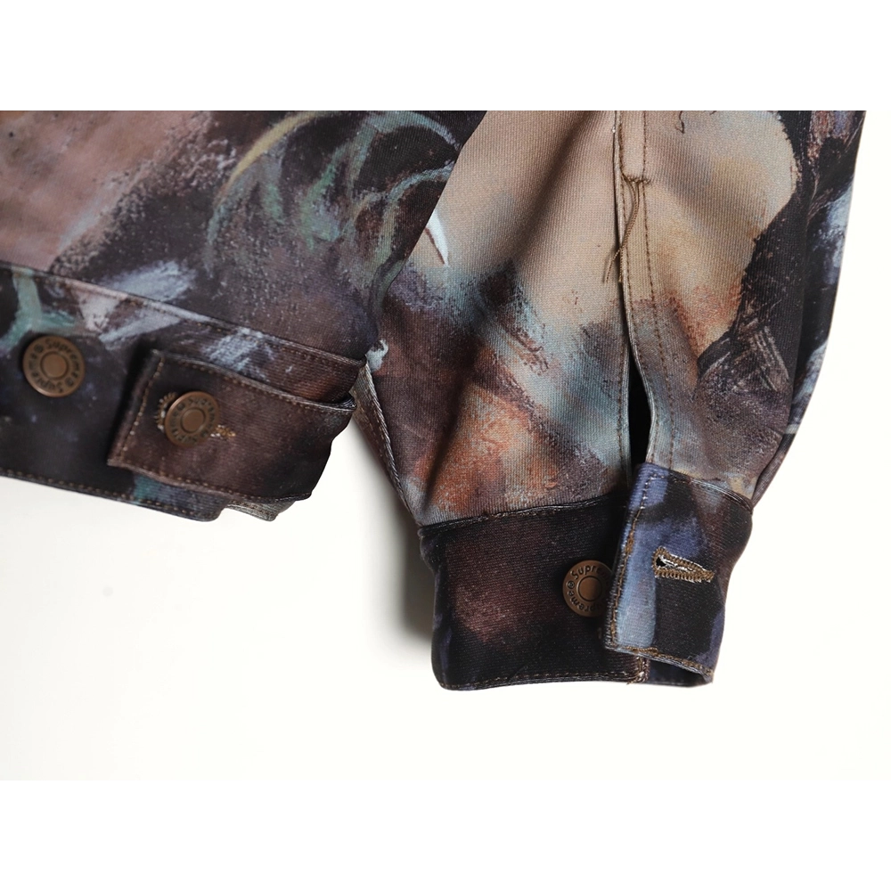 Supreme &amp; Frank Frazetta denim thick jacket,Supreme