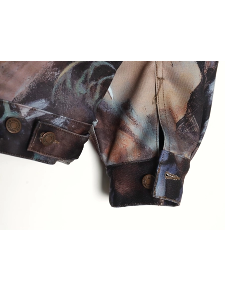 Supreme &amp; Frank Frazetta denim thick jacket,Supreme