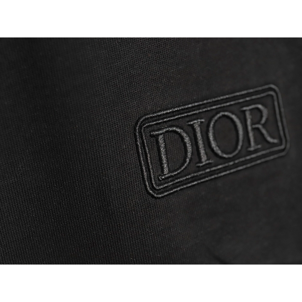 Dior chest embroidered lettering short sleeve T-shirt TSK1,Dior