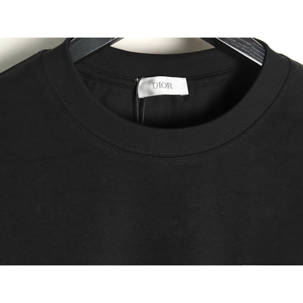 Dior chest embroidered lettering short sleeve T-shirt TSK1,Dior