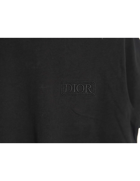 Dior chest embroidered lettering short sleeve T-shirt TSK1,Dior