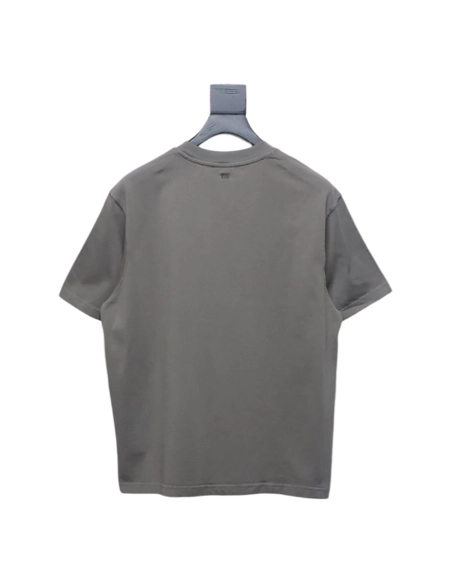 Ami Paris embroidered heart short-sleeved T-shirt,Ami