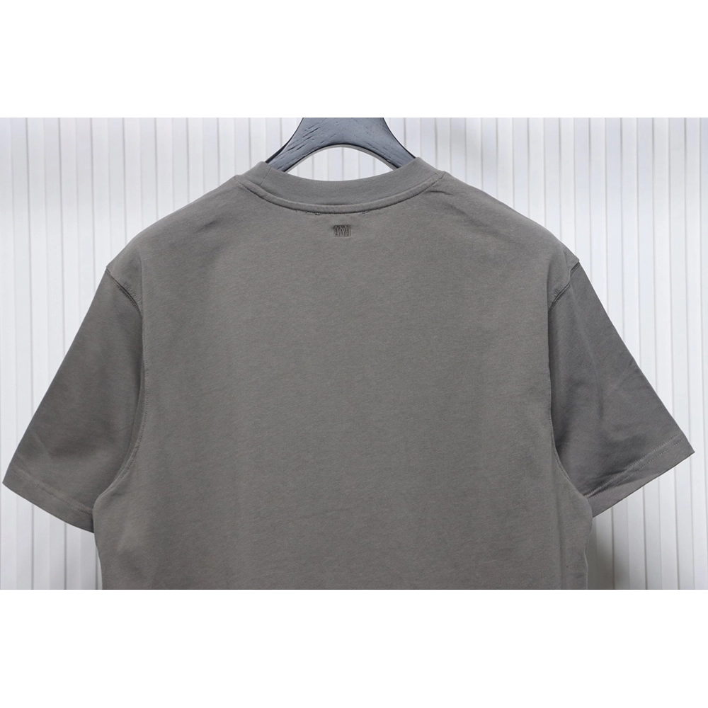 Ami Paris embroidered heart short-sleeved T-shirt,Ami