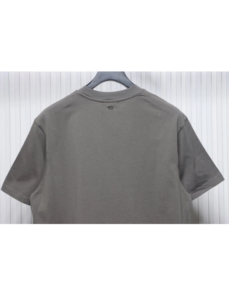 Ami Paris embroidered heart short-sleeved T-shirt,Ami