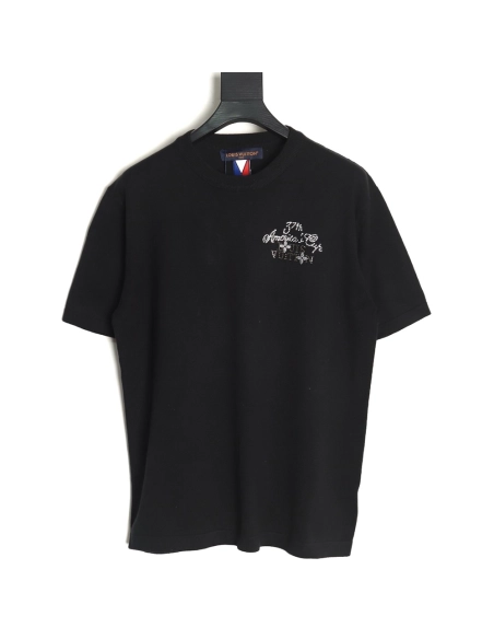 Louis Vuitton Americas Cup hot diamond logo knitted short sleeves,Louis Vuitton