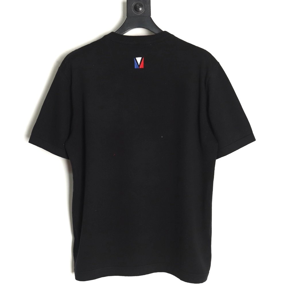 Louis Vuitton Americas Cup hot diamond logo knitted short sleeves,Louis Vuitton