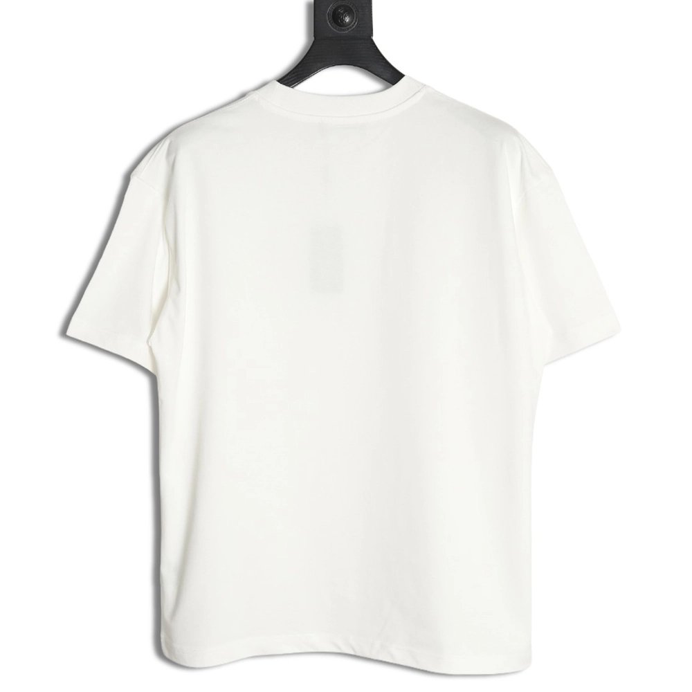 Fendi pizza graphic embroidered short-sleeved T-shirt,Fendi