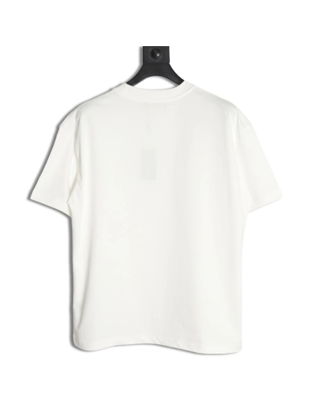 Fendi pizza graphic embroidered short-sleeved T-shirt,Fendi