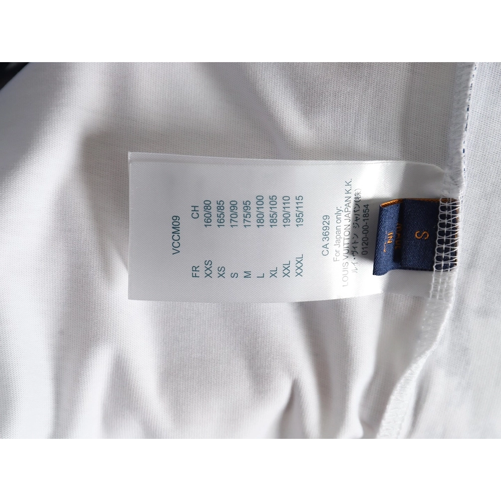 Louis Vuitton cashew flower presbyopic tie-dye short-sleeved T-shirt,Louis Vuitton