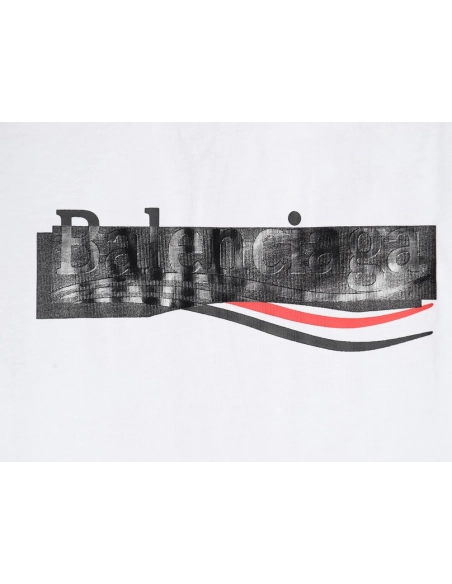 Balenciaga Coke Vinyl Short Sleeve T-Shirt,Balenciaga