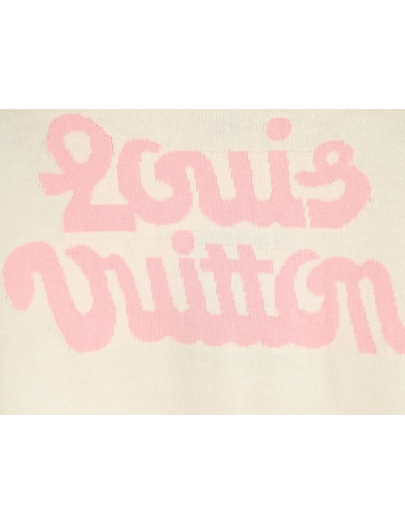 Louis Vuitton Tyler co-branded floral jacquard knitted short sleeves,Louis Vuitton