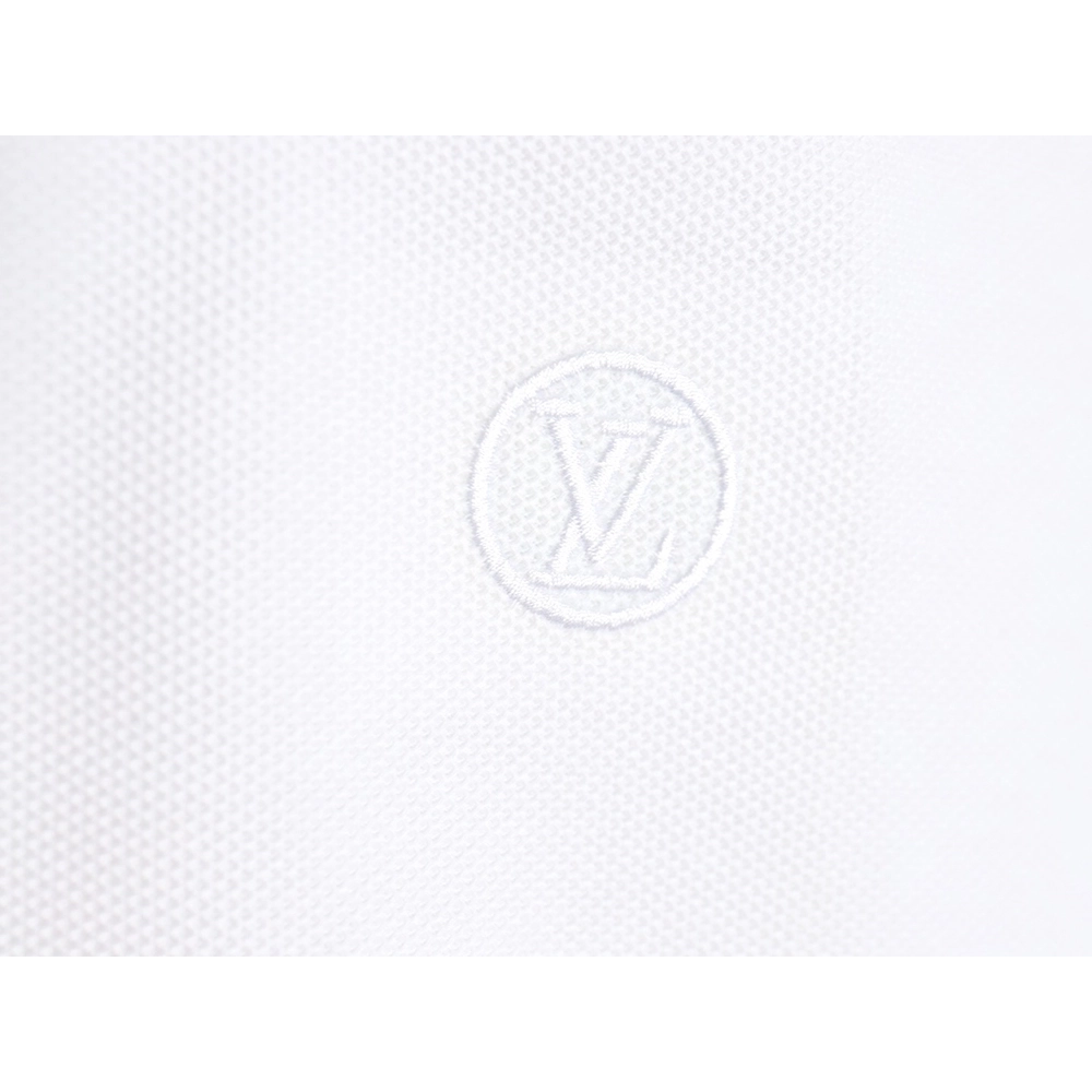 Louis Vuitton letter embroidery logo short-sleeved polo shirt,Louis Vuitton
