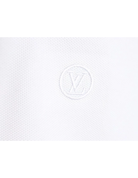 Louis Vuitton letter embroidery logo short-sleeved polo shirt,Louis Vuitton