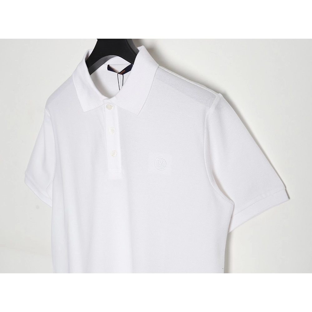 Louis Vuitton letter embroidery logo short-sleeved polo shirt,Louis Vuitton