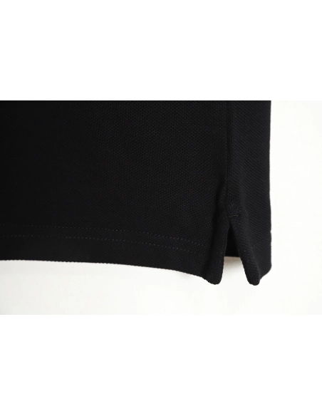 Louis Vuitton pin embroidered short-sleeved polo shirt black,Louis Vuitton