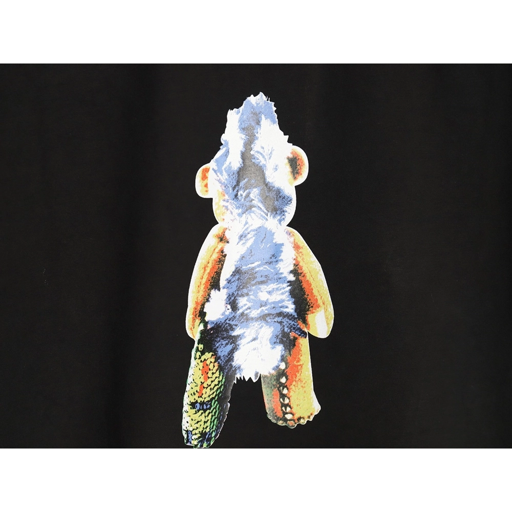 We11 Done Creative Bear Print Short Sleeve T-shirt TSK1,We11done