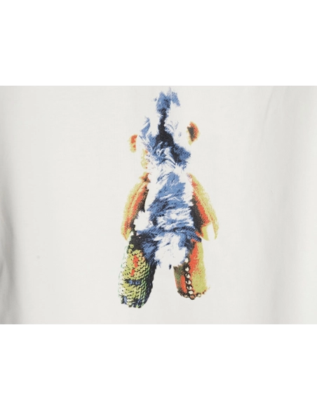 We11 Done Creative Bear Print Short Sleeve T-shirt,We11done