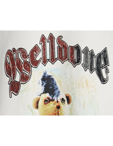 We11 Done Creative Bear Print Short Sleeve T-shirt,We11done