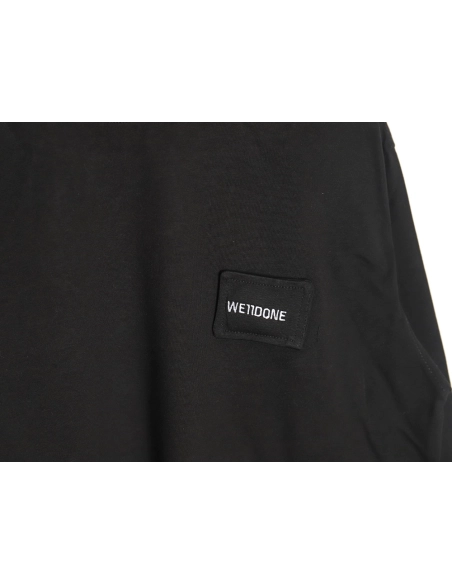 We11 Done Logo Embroidered Simple Long Sleeve T-Shirt TSK2,We11done