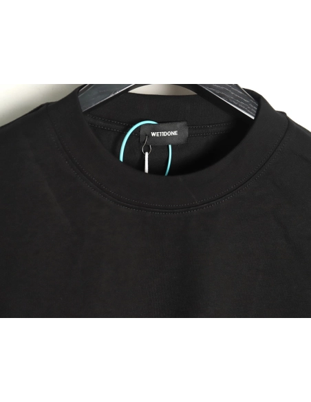 We11 Done Logo Embroidered Simple Long Sleeve T-Shirt TSK2,We11done